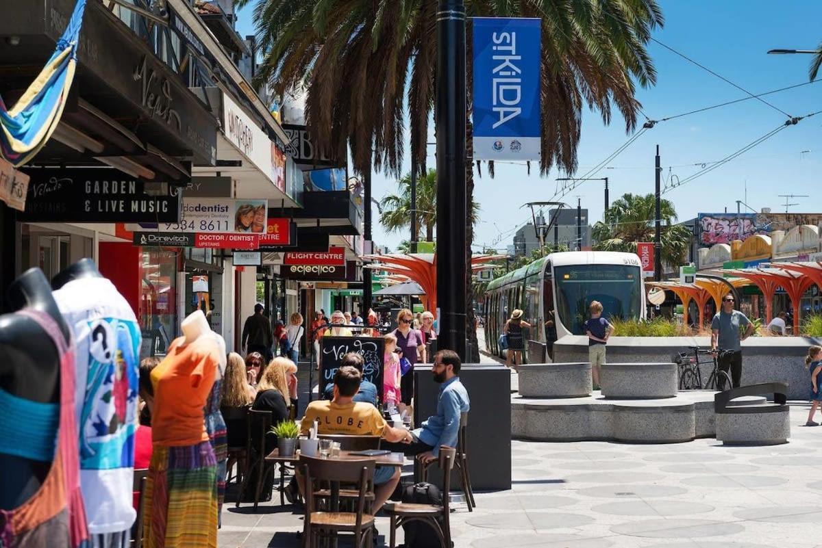 1 Bdrm With Parking, Walk To Beach Melbourne Exterior foto