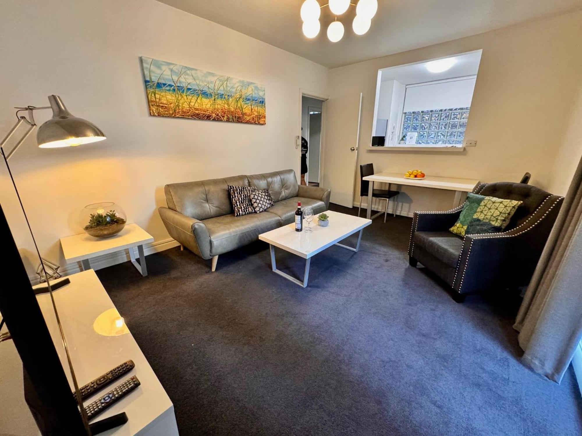 1 Bdrm With Parking, Walk To Beach Melbourne Exterior foto